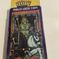 Vintage 1979 Morgan-Greer Tarot Deck 78-Card with Instruction Booklet