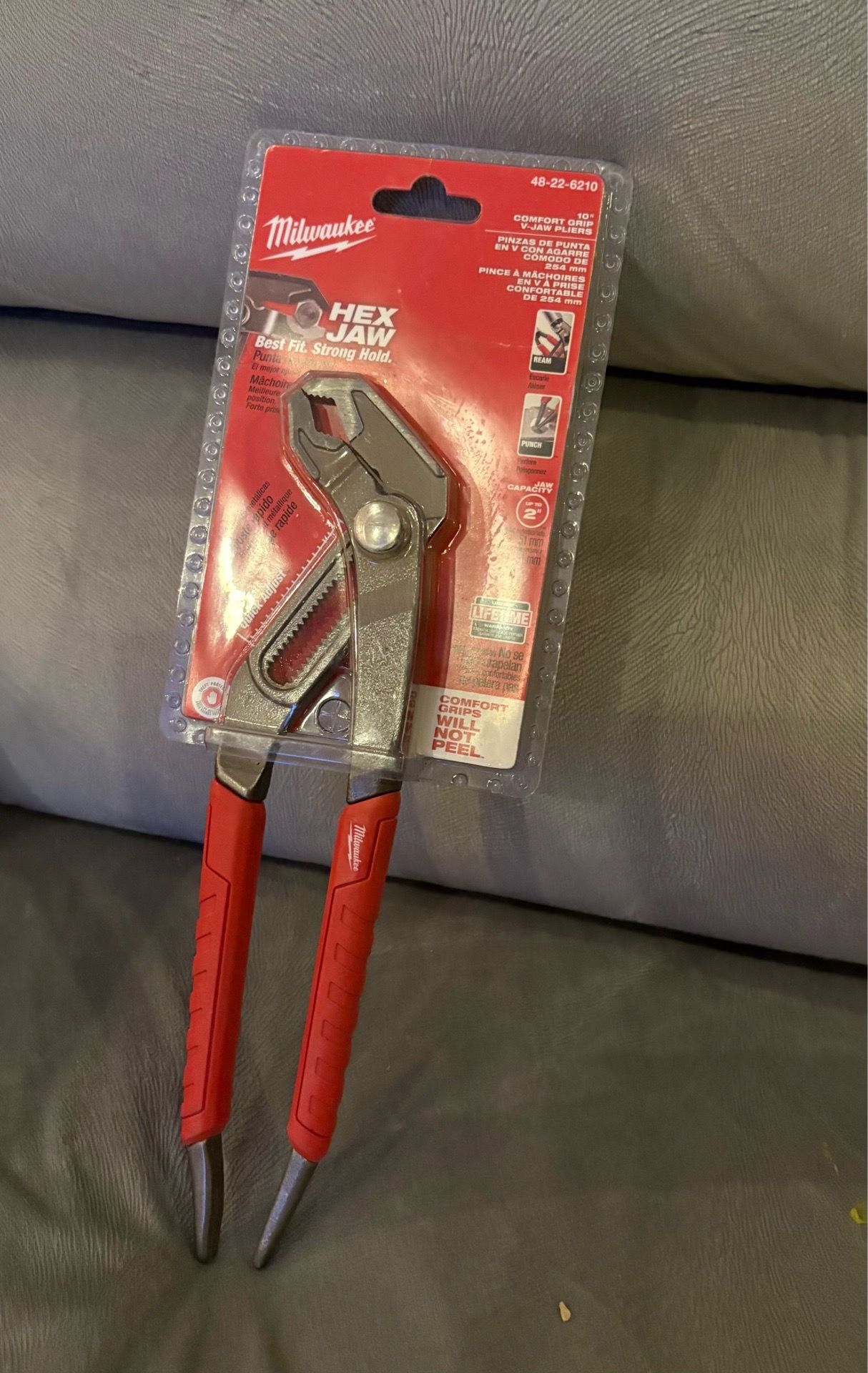 Milwaukee 10 Hex-Jaw Plier ( model # 48-22-6210)