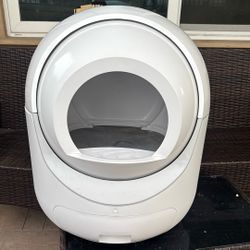 Large Electric Cat Litter Box Self Cleaning