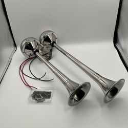 12V Dual Electric Trumpet Horns 