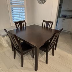Dining Set With Four Chairs