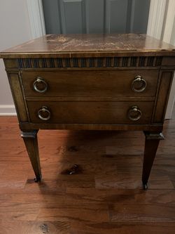 Antique Table With Drawer