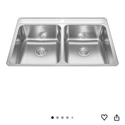 Double Kitchen Sink 