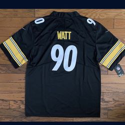 $40 Black Pittsburgh Steelers TJ Watt jersey Adult Youth