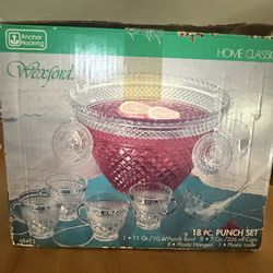 Anchor Hawking Wexford Punch Bowl Set