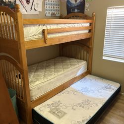 Wooden Bunkbeds