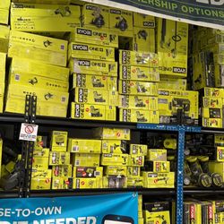 RYOBI TOOLS SALE - DON'T MISS OUT! STORE OPEN EVERYDAY 6 AM - 8 PM