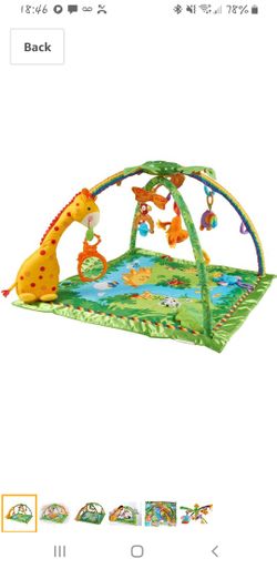 Fisher-Price Rainforest Melodies and Lights Deluxe Gym
