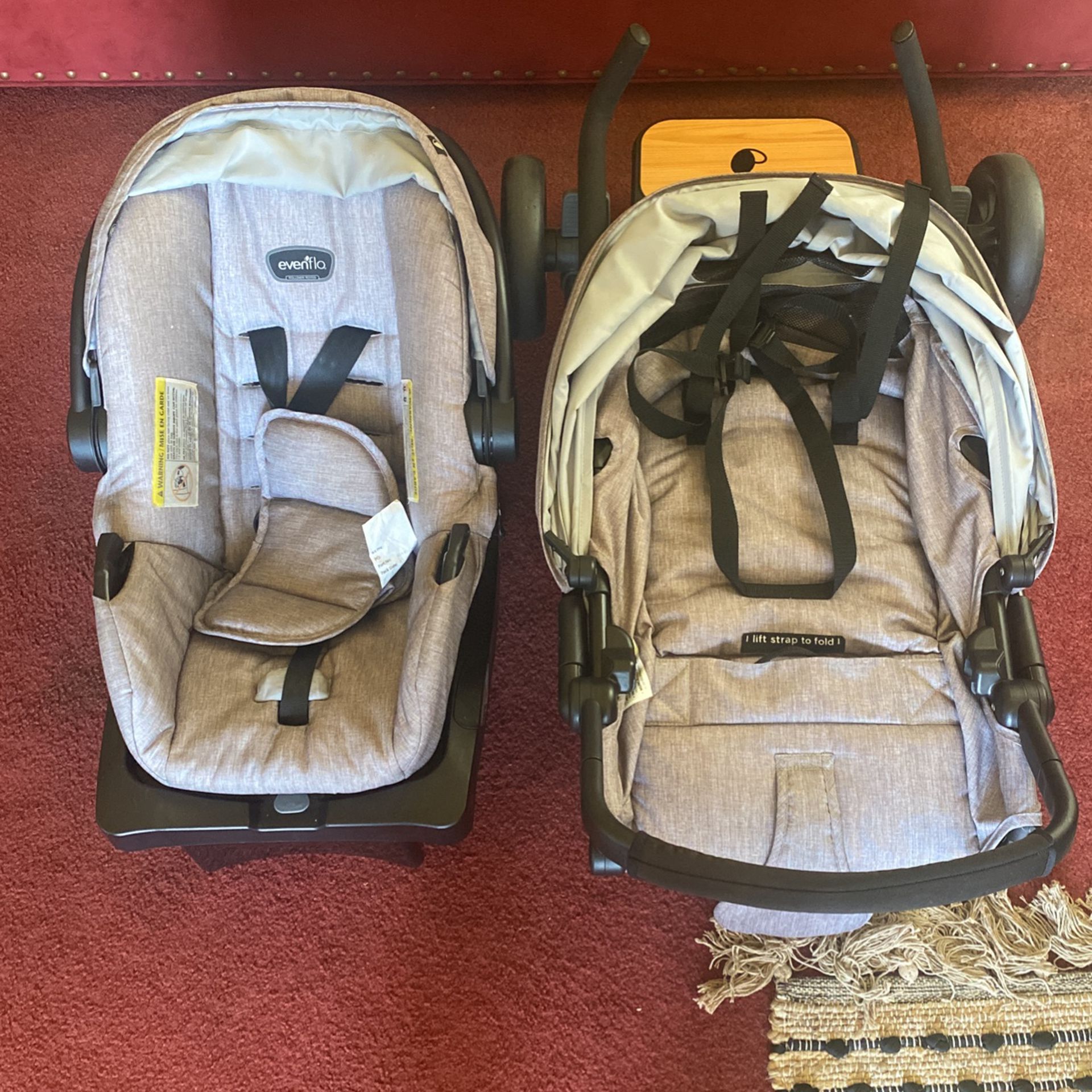 Evenflo Infant Car seat And Stroller Combo