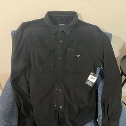 Hurley Black Sweater Jacket 