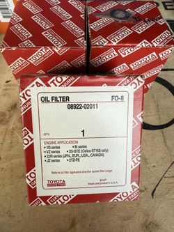 NEW Toyota Oil Filter FO-8 08(contact info removed)1
