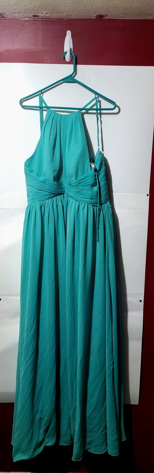 Women's Halter Chiffon Wedding Dress Evening Party Bridesmaid Long Dresses