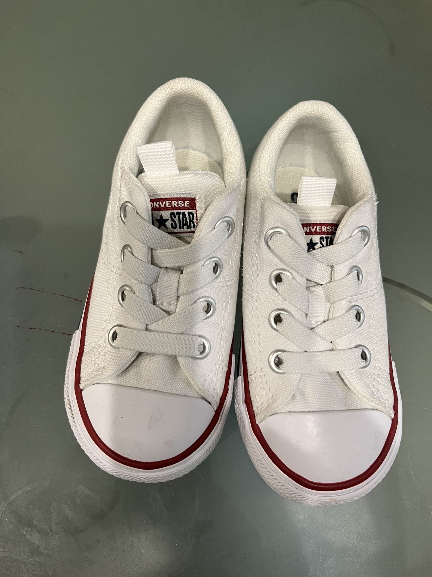 White toddler converse