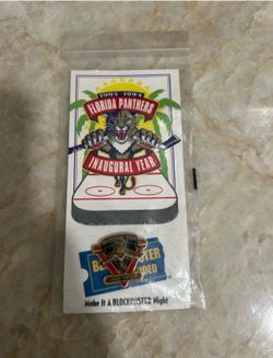 Florida Panthers Inaugural Collectors Pin