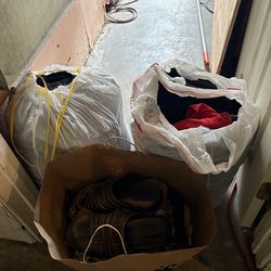 3 bags of men’s clothes