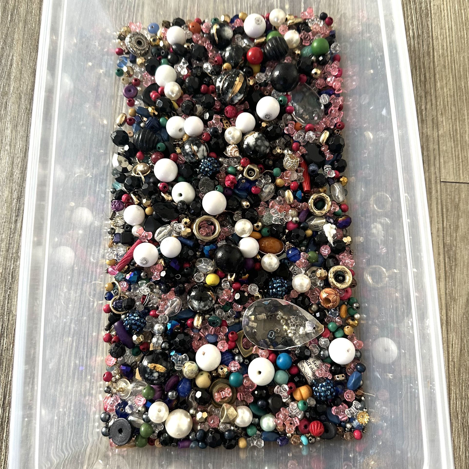 Bag Of Beads For Jewelry Making Or Crafts 