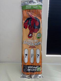 Huf x Spiderman Issue 321 Blind Bag Skateboard Deck