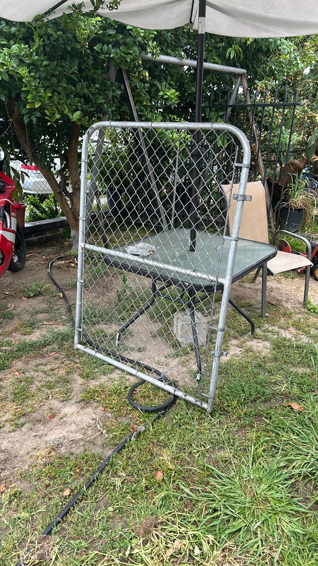 Chain Link Gate As Is