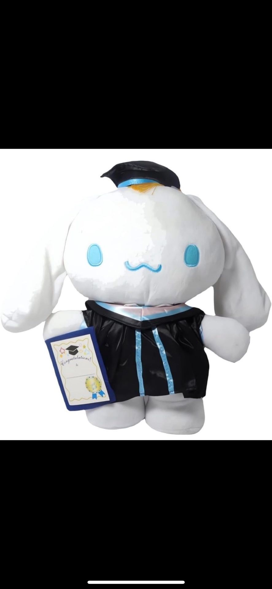 Cinamorroll And Kuromi Graduation Plushie