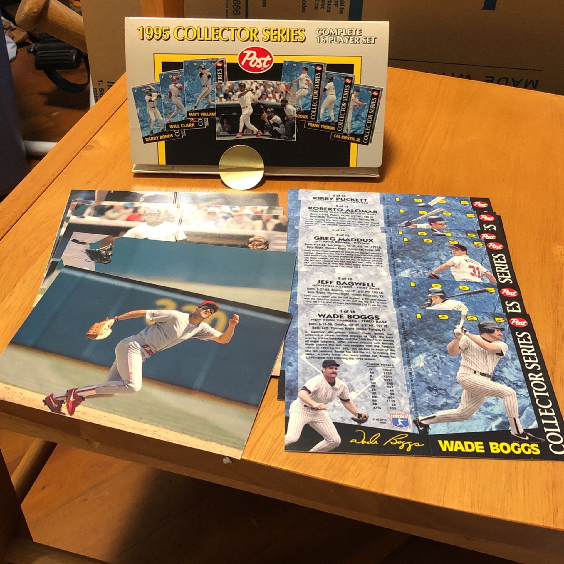 1995 Post Collector Series Complete 16 Player Set
