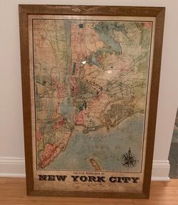New York Burroughs Glass Picture