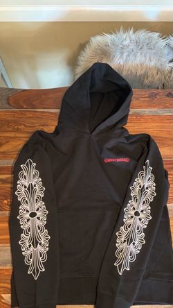 chrome hearts flower chomper hoodie