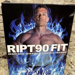 RIPT90FIT Resistance Interval Plyometric Training 12 Disc DVD Set -b