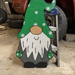 Christmas Gnome , Green 