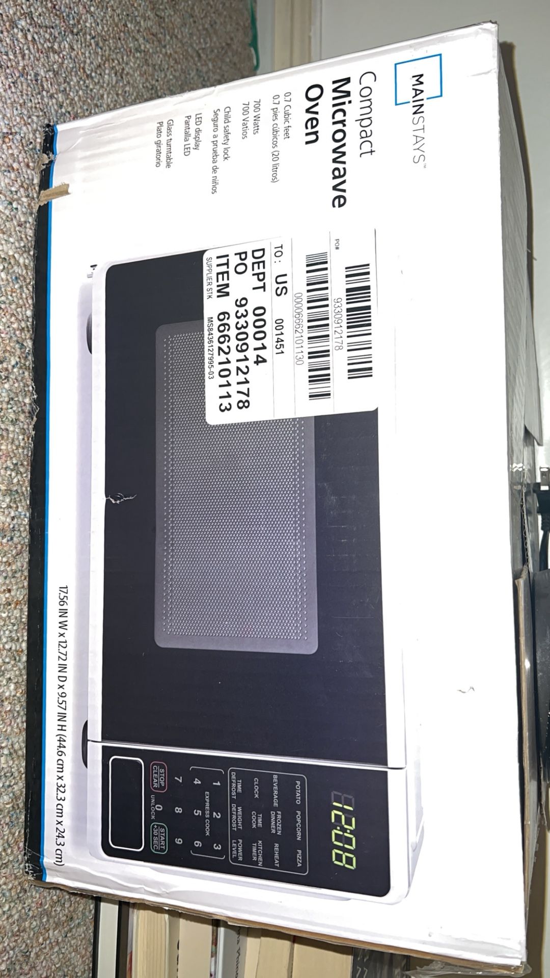 Compact Microwave Oven