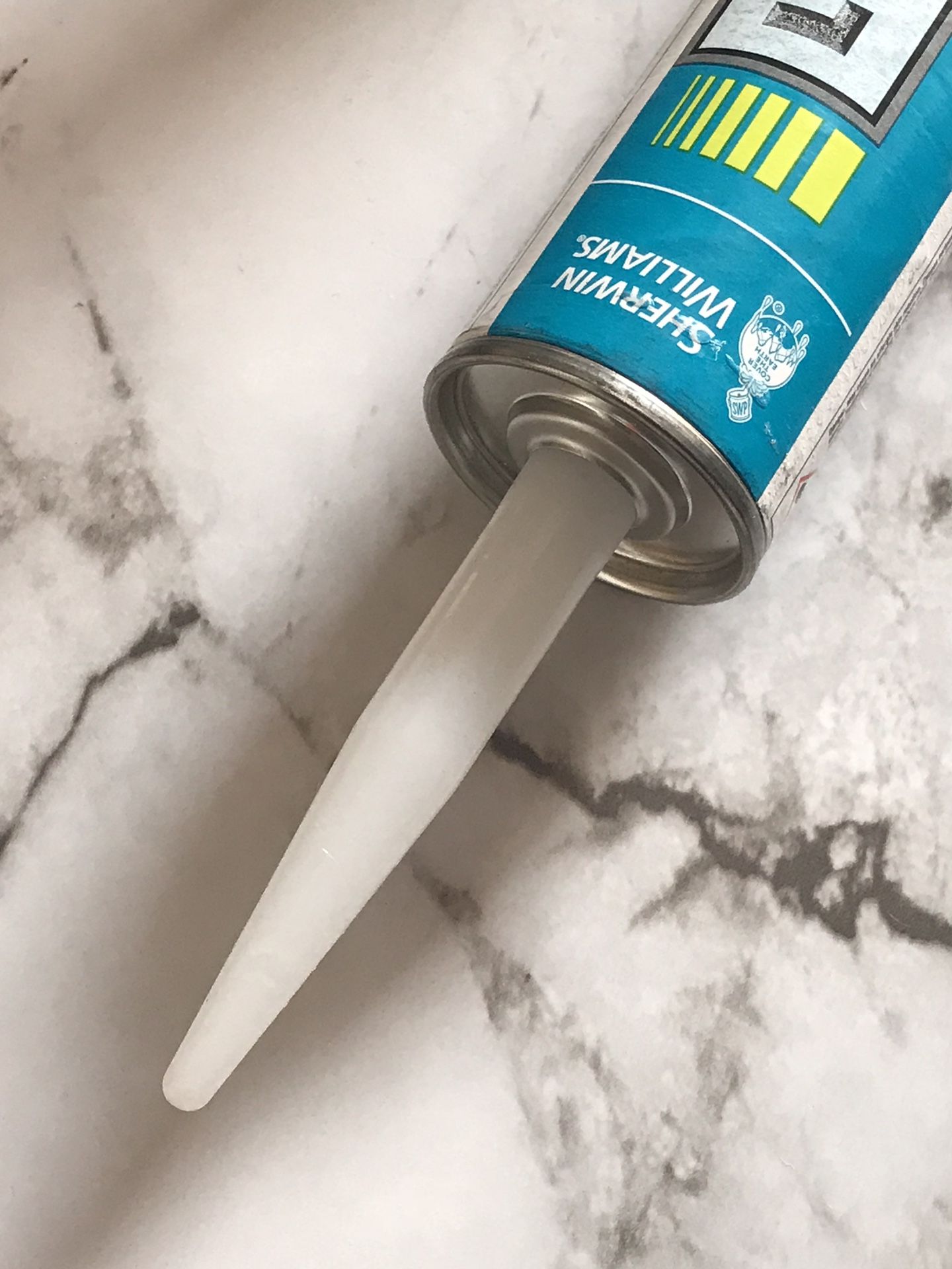 (Box 24 tubes) Caulking Sealant Tubes White & Bronze for Windows Door Bathroom & More