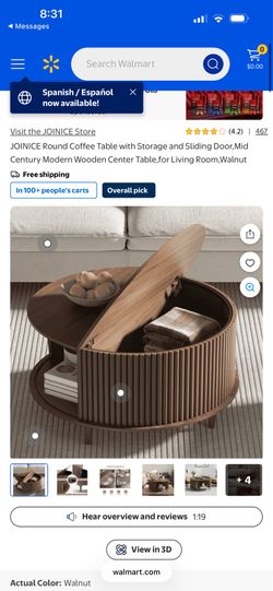 Round Coffee Table