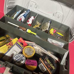 Complete Plano Fishing Tackle Box Full Of Goodies 