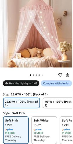 CANOPY COTTON SOFT PINK