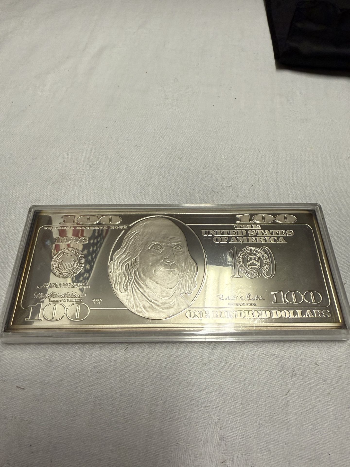 1996 4 Oz Silver bar