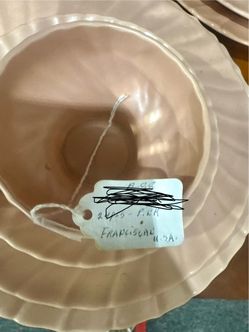 Franciscan Pink Ceramic Bowl