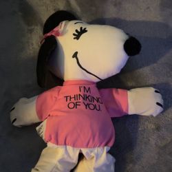 Snoopy Peanuts Belle Beanie Visit > Toy Doll, 1970's Rare Vintage...