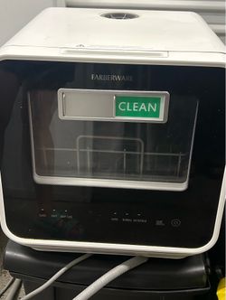 Counter top portable dishwasher