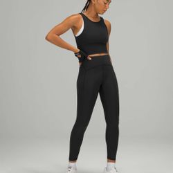 Lululemon Power Thru High Rise Tight 25" size 4