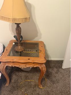 Lamp desk
