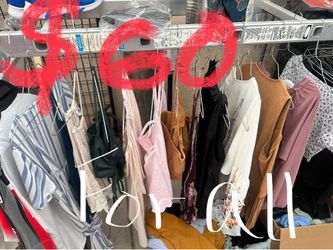 Mixed Women's Clothing Lot on Rack