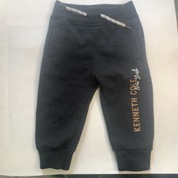 Kenneth Cole New York Black Sweatpants Jogger Size 12M