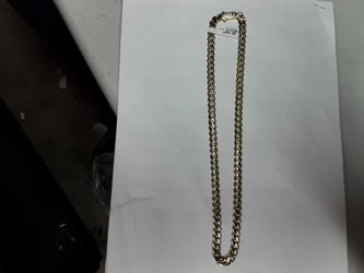 Cuban Link Chain - Yellow Gold 10k (.417) 22.4 grams 18 inch