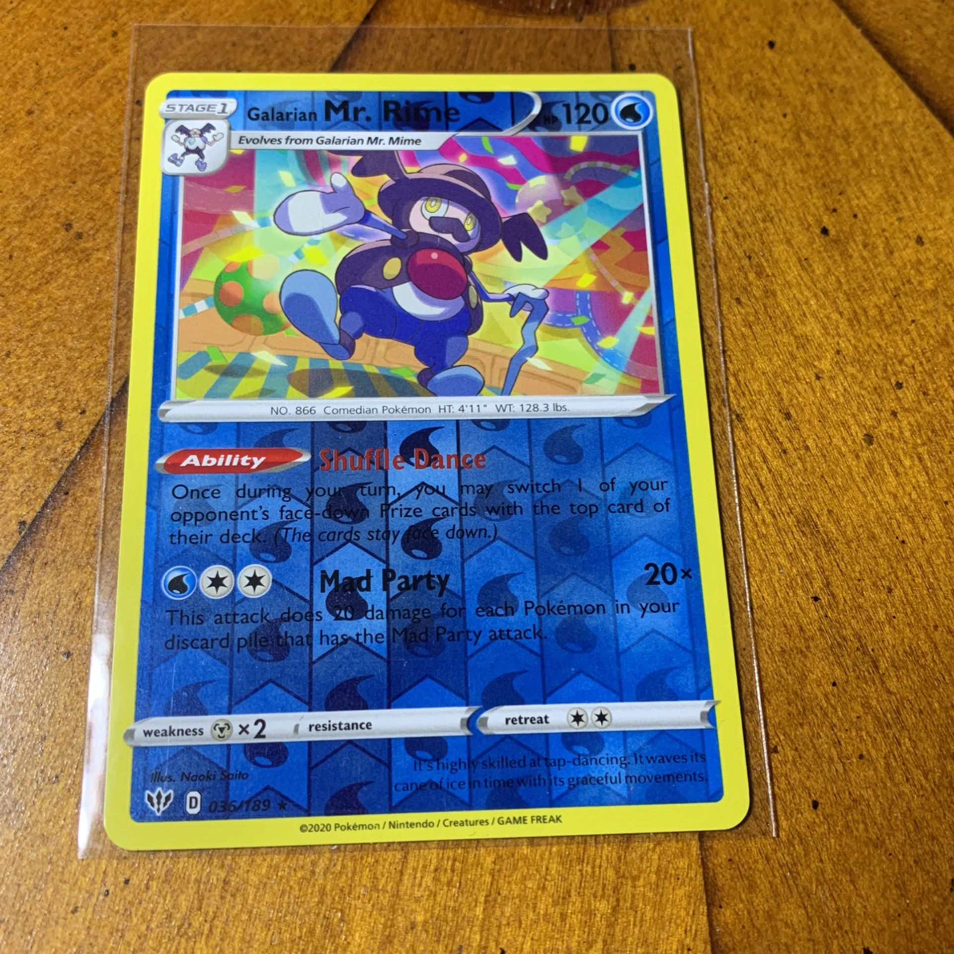 Pokémon Card Mr Rime