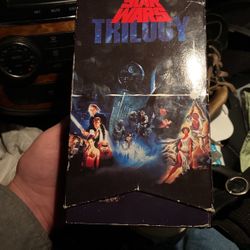 Star Wars trilogy VHS tapes￼