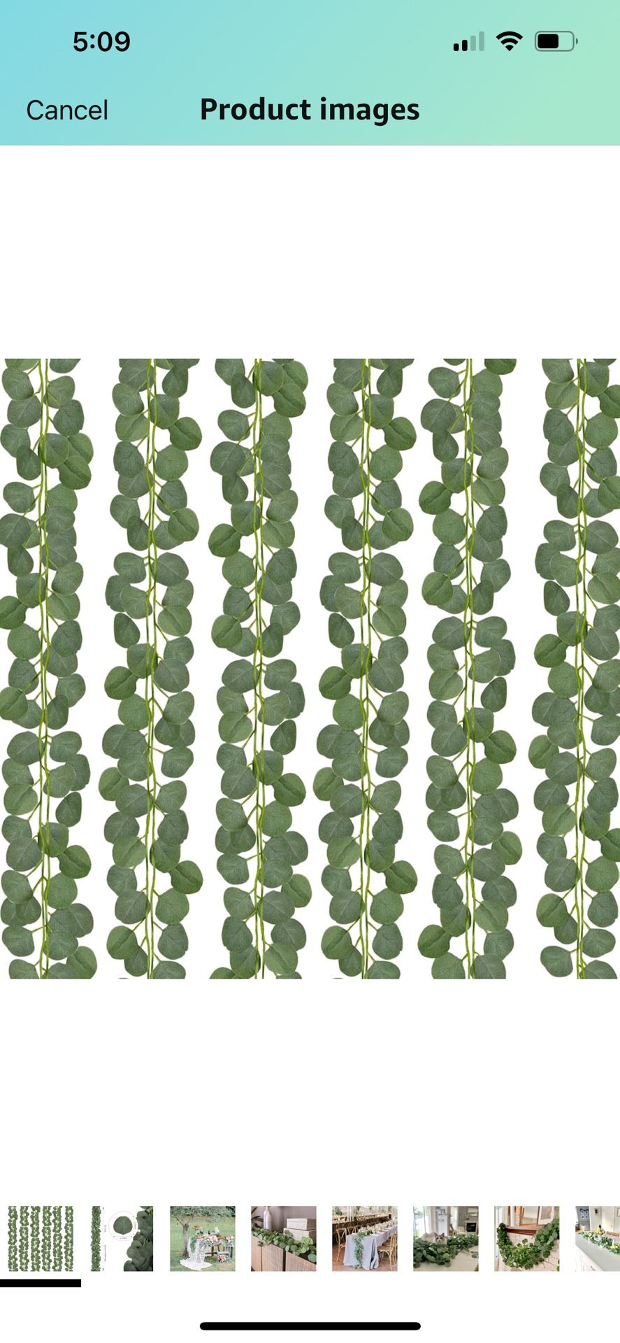 Flowers Eucalyptus Garland