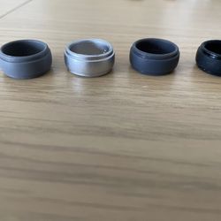 Silicone Ring 4-pack (size 5.5-6)