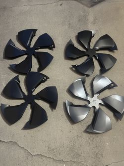 Tesla Model Y 19" Crossflow Wheel Covers - Set of 4