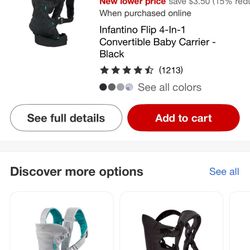 Infantino Baby Carrier 4 In 1