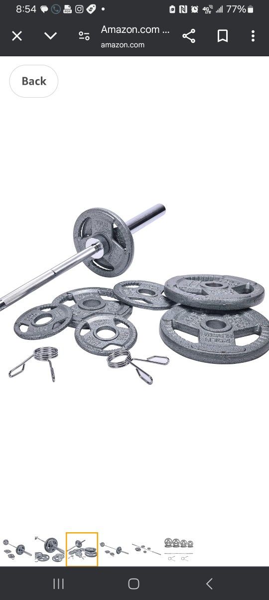 Complete Olympic Weight Set