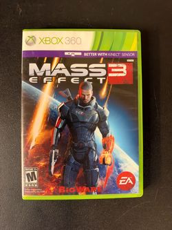 Mass Effect 3 (Microsoft Xbox 360, 2012, 2 Disc) No Manual